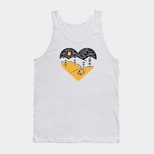 Camp Lover for light Tank Top